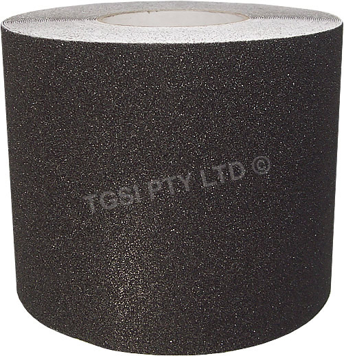 non slip grit tape for slippery surfaces, 150mm